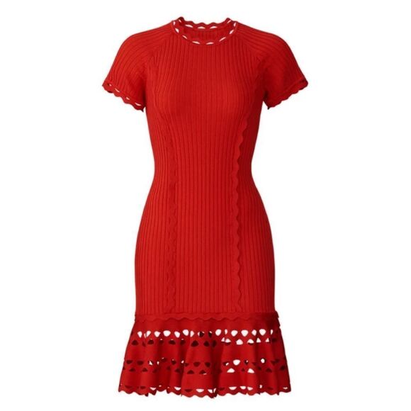 Jonathan Simkhai Knit Zig Zag Dress - Picture 11 of 11